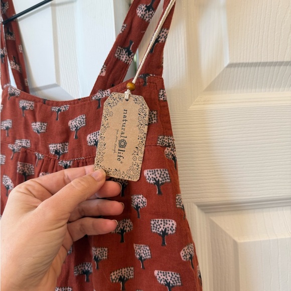 Natural Life Dakota overalls tree print NWT - Picture 6 of 11